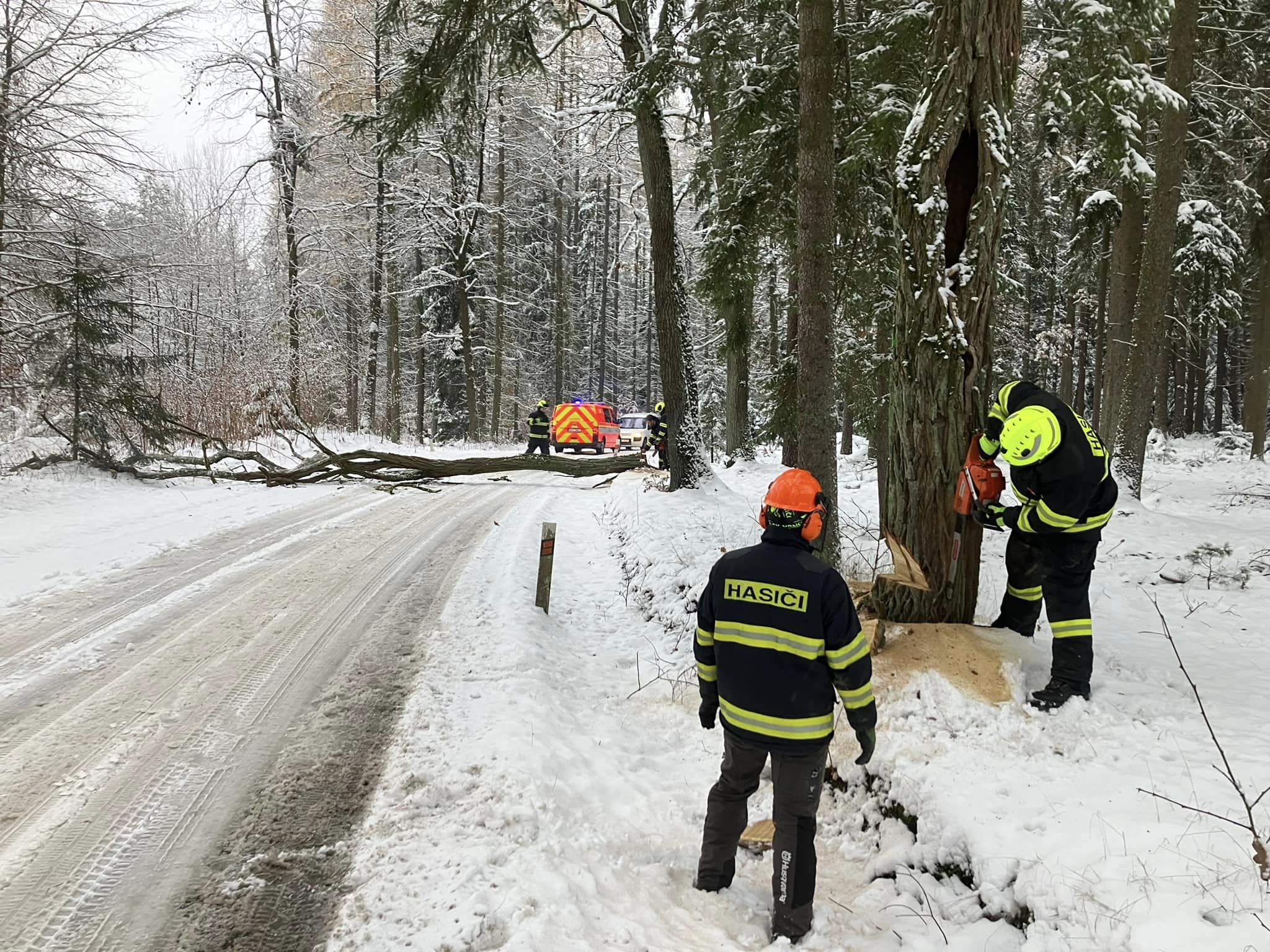 Odborná příprava hasičů – motorová pila