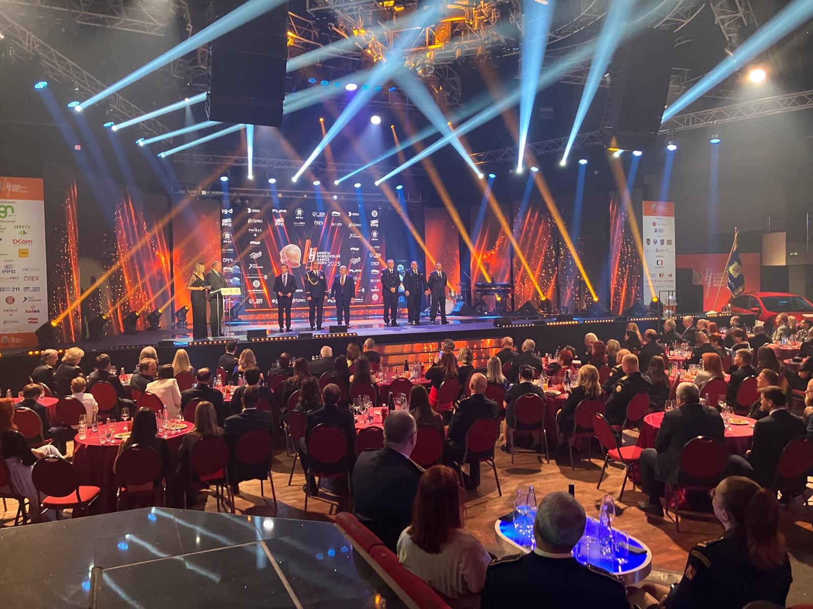 Získali jsme 2. místo v kategorii jednotky v oblasti východ Čech v anketě dobrovolní hasiči roku 2025