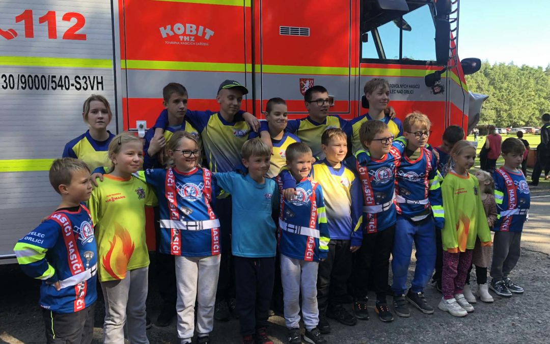 Podpora z&nbsp;Královehradeckého kraje a Města Kostelec nad Orlicí pro naše mladé hasiče