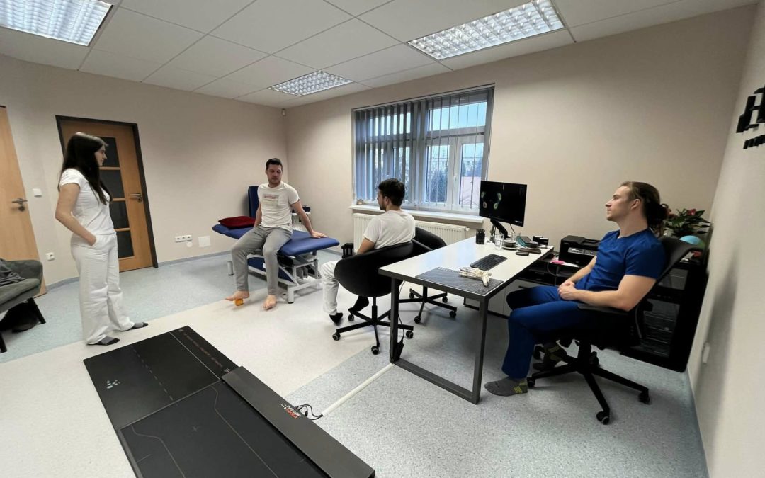 Vyšetření u fyzioterapeuta Mgr. Tomáše Helmicha