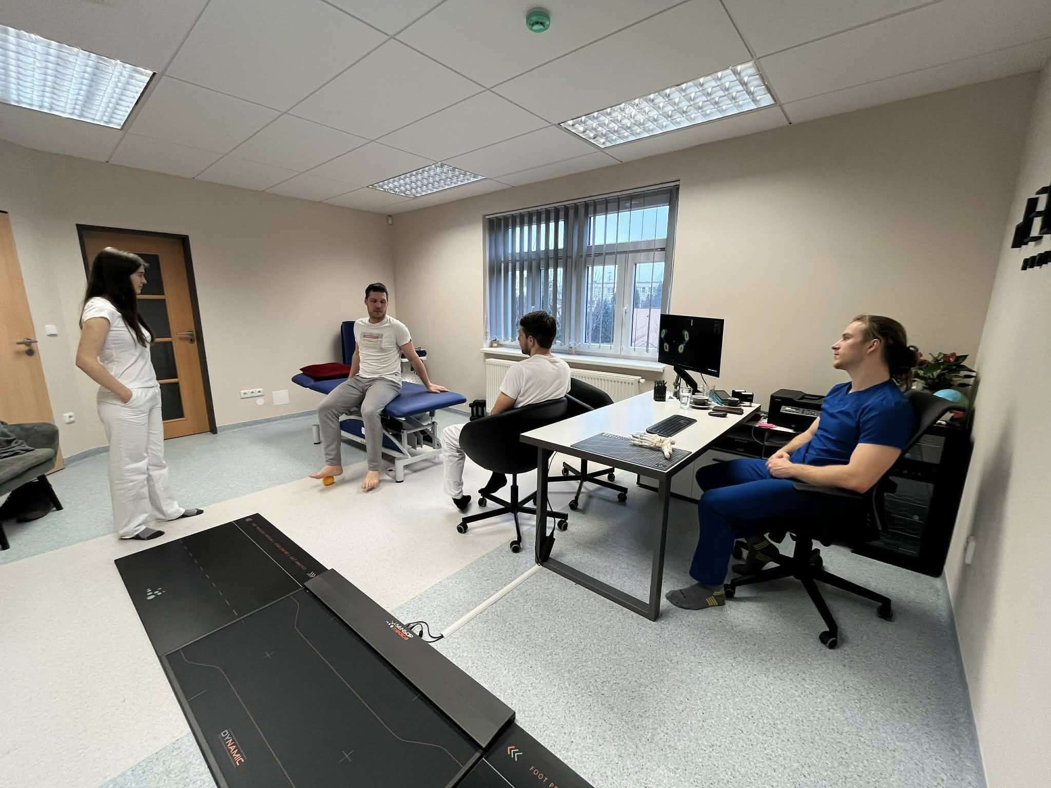 Vyšetření u fyzioterapeuta Mgr. Tomáše Helmicha