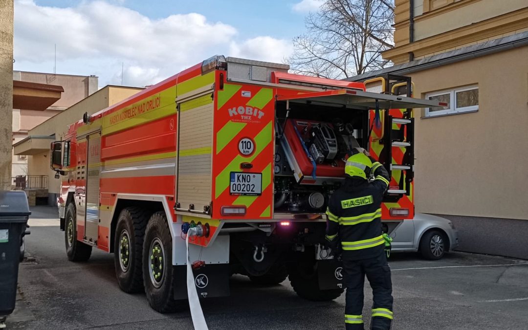 Taktické cvičení – Obchodní akademie v&nbsp;Kostelci nad Orlicí
