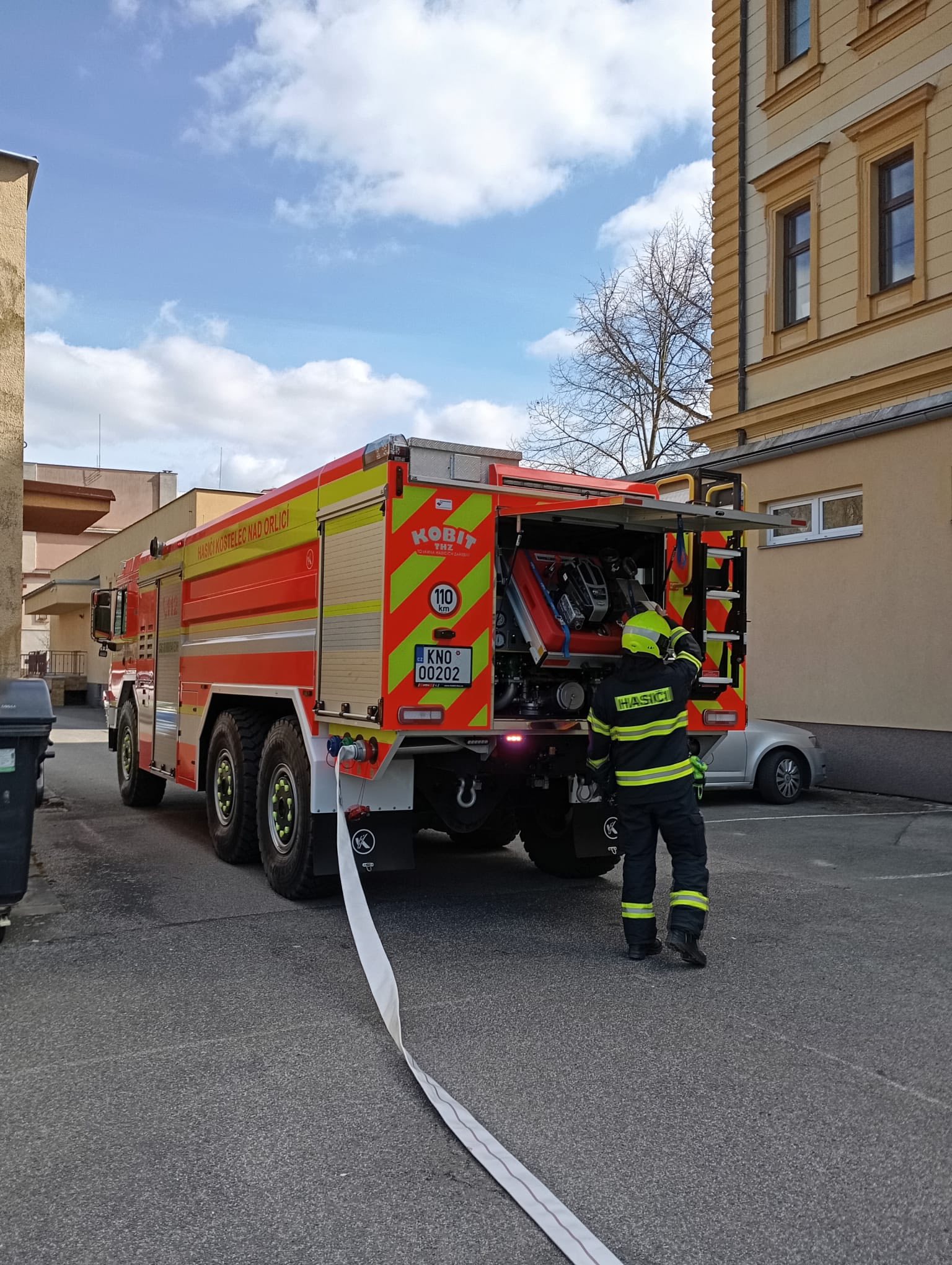 Taktické cvičení – Obchodní akademie v Kostelci nad Orlicí
