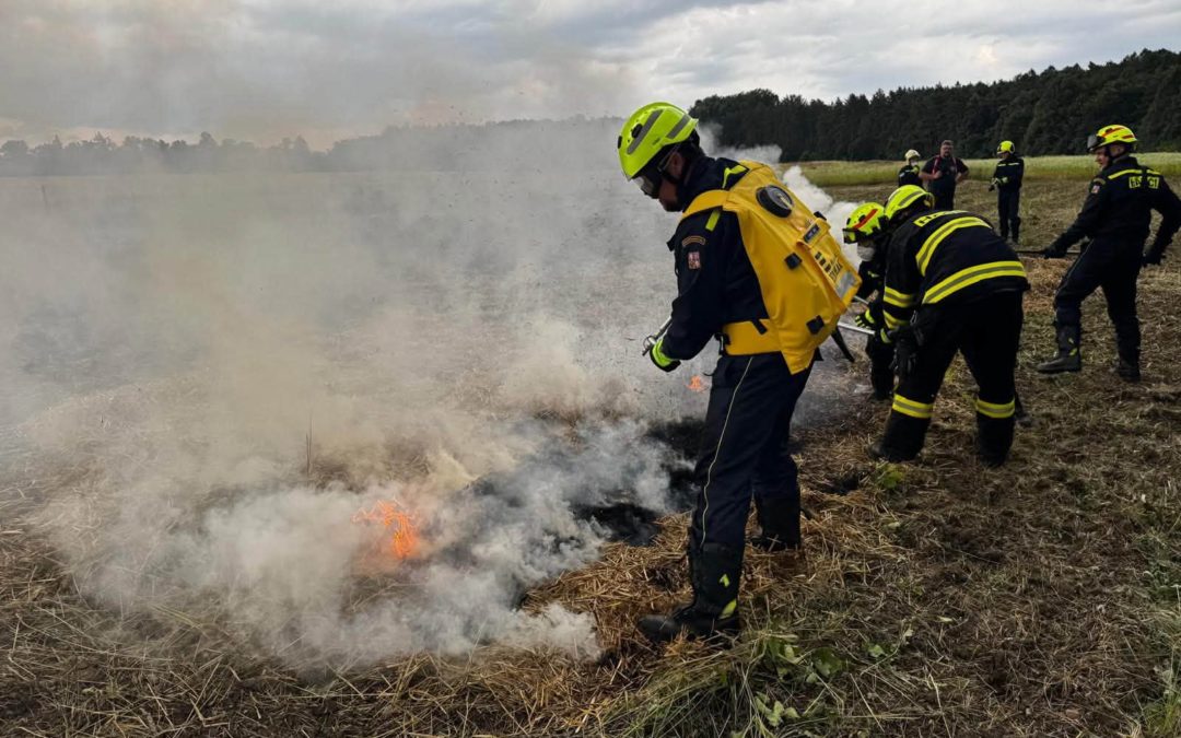 Výcvik hašení pozemních přírodních požárů